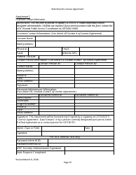 Bulk Records License Agreement - Data Extracts - Arkansas, Page 15