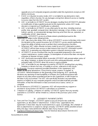 Bulk Records License Agreement - Data Extracts - Arkansas, Page 4