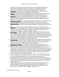 Compiled Records License Agreement - Data Extracts - Arkansas, Page 10
