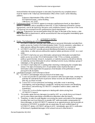 Compiled Records License Agreement - Data Extracts - Arkansas, Page 5