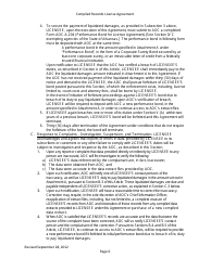 Compiled Records License Agreement - Data Extracts - Arkansas, Page 6