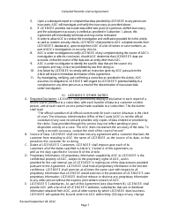 Compiled Records License Agreement - Data Extracts - Arkansas, Page 7