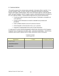 Continuity of Operations Plan - Arkansas, Page 23