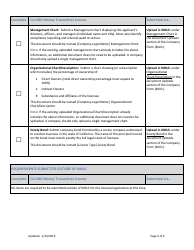 Ca-Dbo Money Transmitter License Transition Checklist (Company) - Nmls - California, Page 6