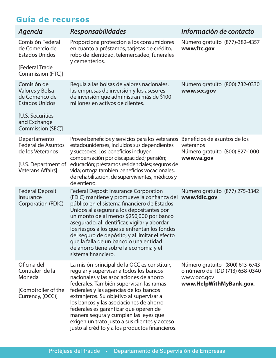 Verifique Y Investigue Antes De Invertir - California (Spanish), Page 4