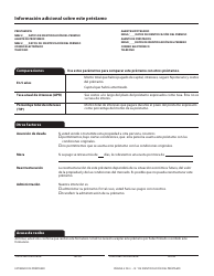 Formulario CFPB Estimado De Prestamo - California (Spanish), Page 9