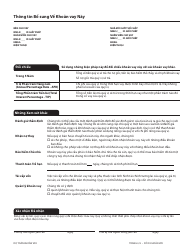Form CFPB Loan Estimate - California (Vietnamese), Page 7