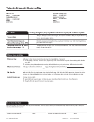 Form CFPB Loan Estimate - California (Vietnamese), Page 9