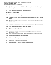 Instructions for Form DBO-524 Trust Company Consolidated Report of Income - California, Page 5