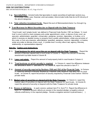 Instructions for Form DBO-505 Schedule T Fiduciary and Related Services - California, Page 15