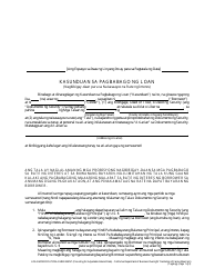 Document preview: Form DBO-CRMLA8019 Loan Modification Agreement (Providing for Adjustable Interest Rate) - California (Tagalog)