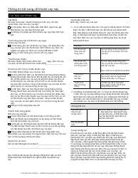 Closing Disclosure Form - California (Vietnamese), Page 4