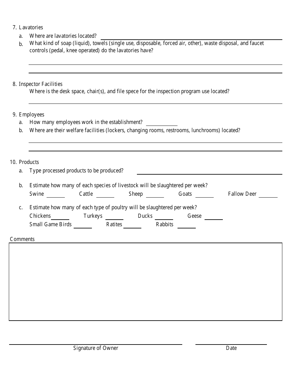 Form 79-039 General Facility Notes - California, Page 2