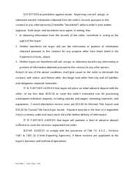 Form HCD488.1 Requester Account Agreement - California, Page 2