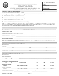 Document preview: Form HCD OL ED133 Notice of Change in Ownership, Name, or Address of a Course Provider or Course Instructor - California