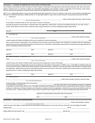 Form HCD OL ED133 Notice of Change in Ownership, Name, or Address of a Course Provider or Course Instructor - California, Page 2