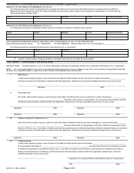 Form HCD OL12 Application for Mh-Unit/Commercial Modular Manufacturers, Distributors and Dealers (Part a) - California, Page 2
