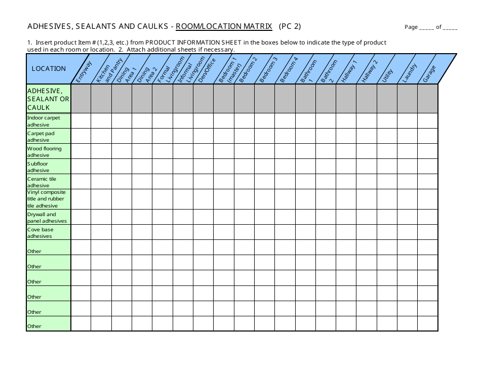 Form PC2 - Fill Out, Sign Online and Download Printable PDF, California ...