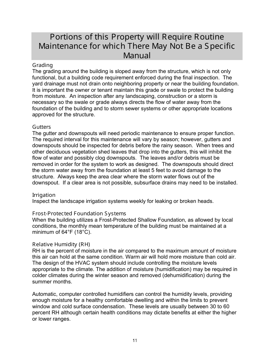 Operation and Maintenance Manual - California, Page 11