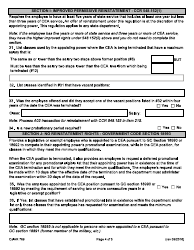 Form CALHR769 Cea Return Rights Worksheet - California, Page 4