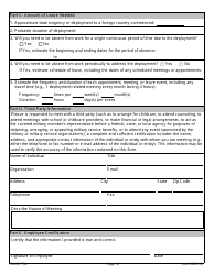 Form CALHR756 Certification of Qualifying Exigency for Military Family Leave (Family and Medical Leave Act) - California, Page 2
