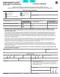 Document preview: Form STD.701R Reimbursement Account Enrollment Authorization - Flexelect Program - California