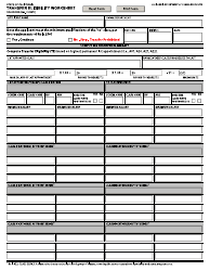 Document preview: Form CALHR880 Transfer Eligibility Worksheet - California