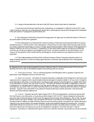 Form A-4 Guaranty of Workers&#039; Compensation Liabilities - California, Page 2