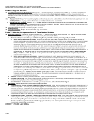Instrucciones para DLSE Formulario 1 Informe O Reclamo Inicial - California (Spanish), Page 4