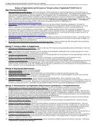 Instructions for DLSE Form 1 Initial Report or Claim - California (Tagalog), Page 2