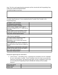 &quot;Independent Dispute Resolution Process (Idrp) Request Form&quot; - California, Page 3