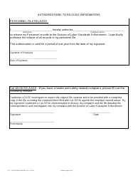 Form RCI1 Retaliation Complaint - California, Page 4
