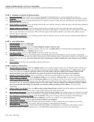 Form RCI1 Retaliation Complaint - California, Page 6