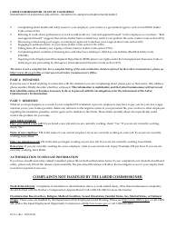 Form RCI1 Retaliation Complaint - California, Page 8