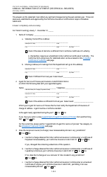 Document preview: Form AIS-R Annual Information Statement (Reciprocal Insurer) - California