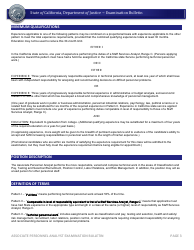 Associate Personnel Analyst Examination Bulletin - California, Page 3