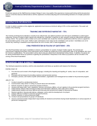 Associate Personnel Analyst Examination Bulletin - California, Page 4