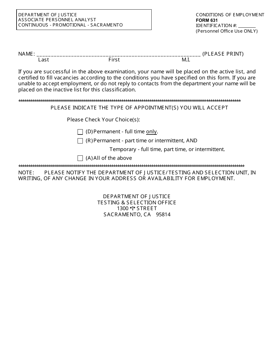 Associate Personnel Analyst Examination Bulletin - California, Page 8