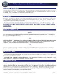 Criminal Identification Specialist II Examination Bulletin - California, Page 3