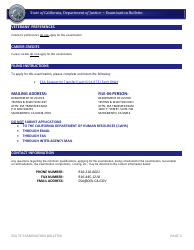 Staff Services Analyst (General) Transfer Exam - Examination Bulletin - California, Page 3