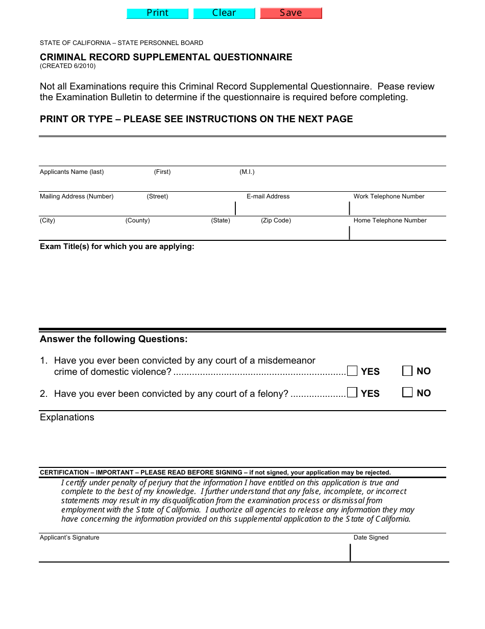 Special Agent Examination Bulletin - California, Page 10