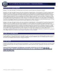 Special Agent Examination Bulletin - California, Page 2