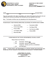 Special Agent Trainee Examination Bulletin - California, Page 9