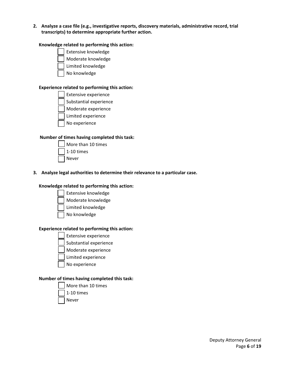 Deputy Attorney General Examination Bulletin - California, Page 11