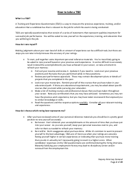 Deputy Attorney General Examination Bulletin - California, Page 7