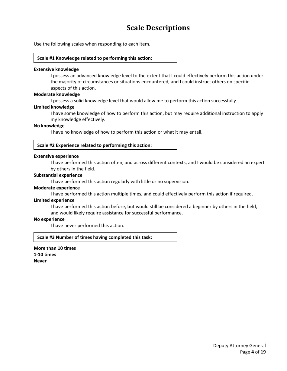 Deputy Attorney General Examination Bulletin - California, Page 9