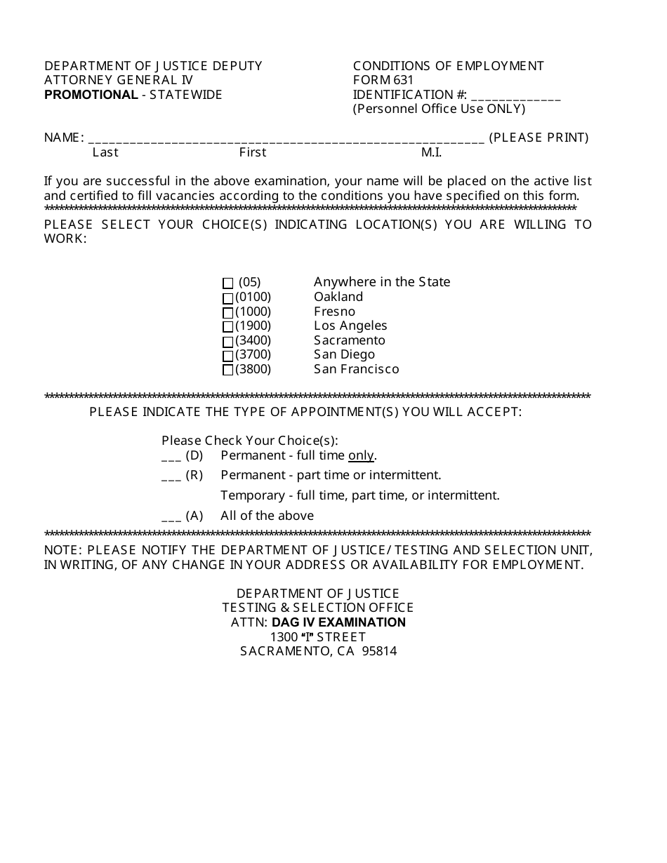 Deputy Attorney General IV Examination Bulletin - California, Page 10