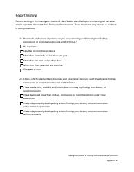 Investigative Auditor II Examination Bulletin - California, Page 18