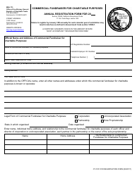 Form CT-1CF Annual Registration Form - California