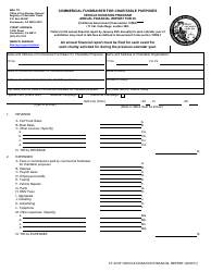 Document preview: Form CT-2VCF Annual Financial Report - Vehicle Donation Program - California